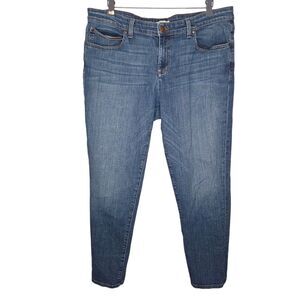 Eileen Fisher Slim Leg Denim Jeans Size 14